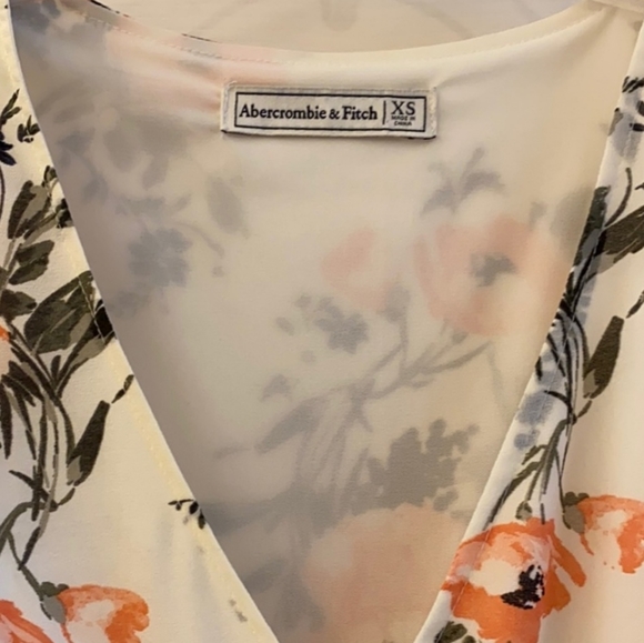 NWOT Abercrombie & Fitch cute flutter sleeves dress - Picture 6 of 7